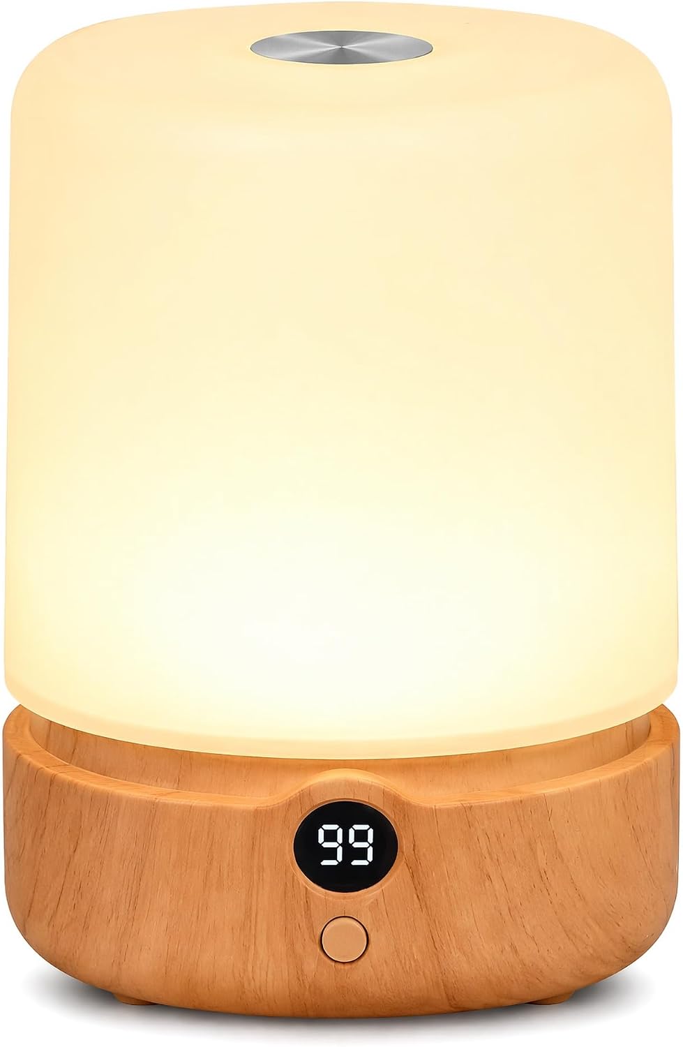 Rechargeable LED Touch Bedside Lamp with 9 RGB Colours